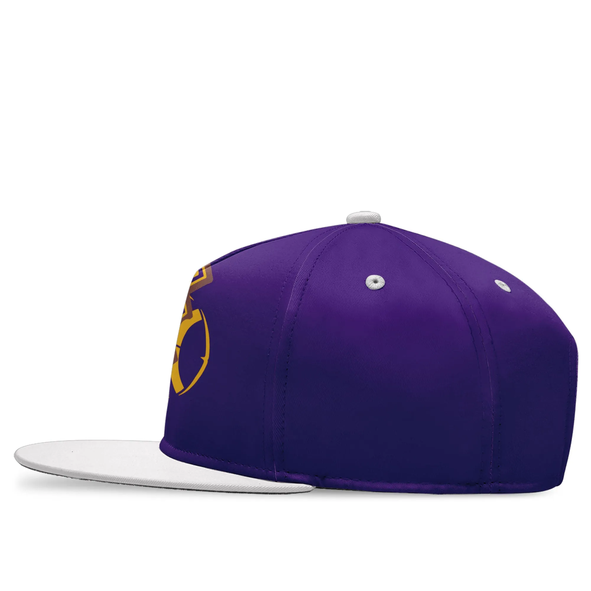 Custom Purple Yellow Minnesota MaxSoul Shoes and Hat Combo Offer Personalized Combo ZH-D028017-9