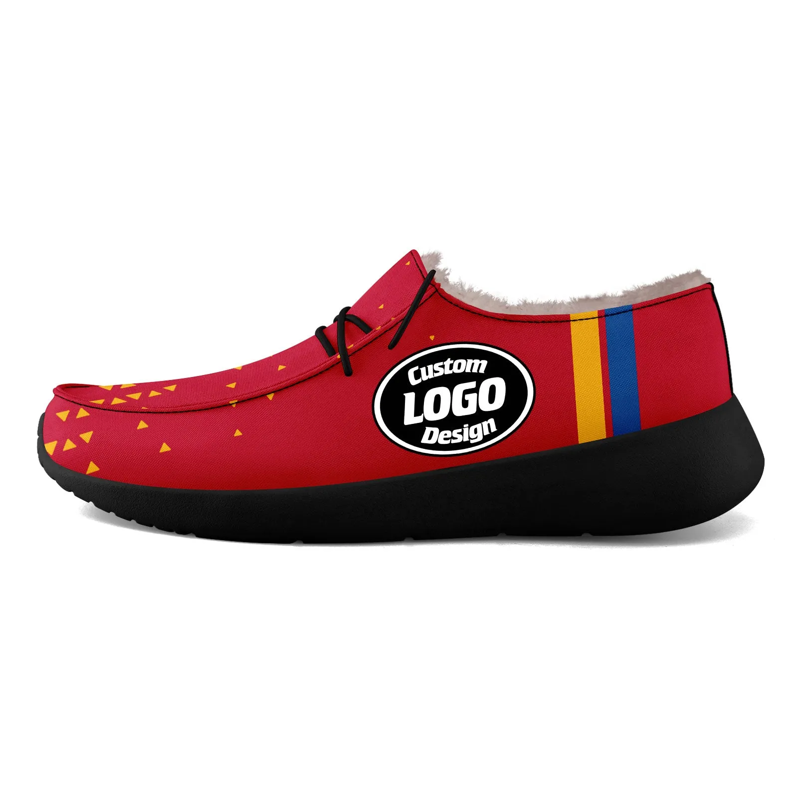 Custom Red Yellow Pittsburgh Shoes Personalized Sneaker FN042-D020279-30