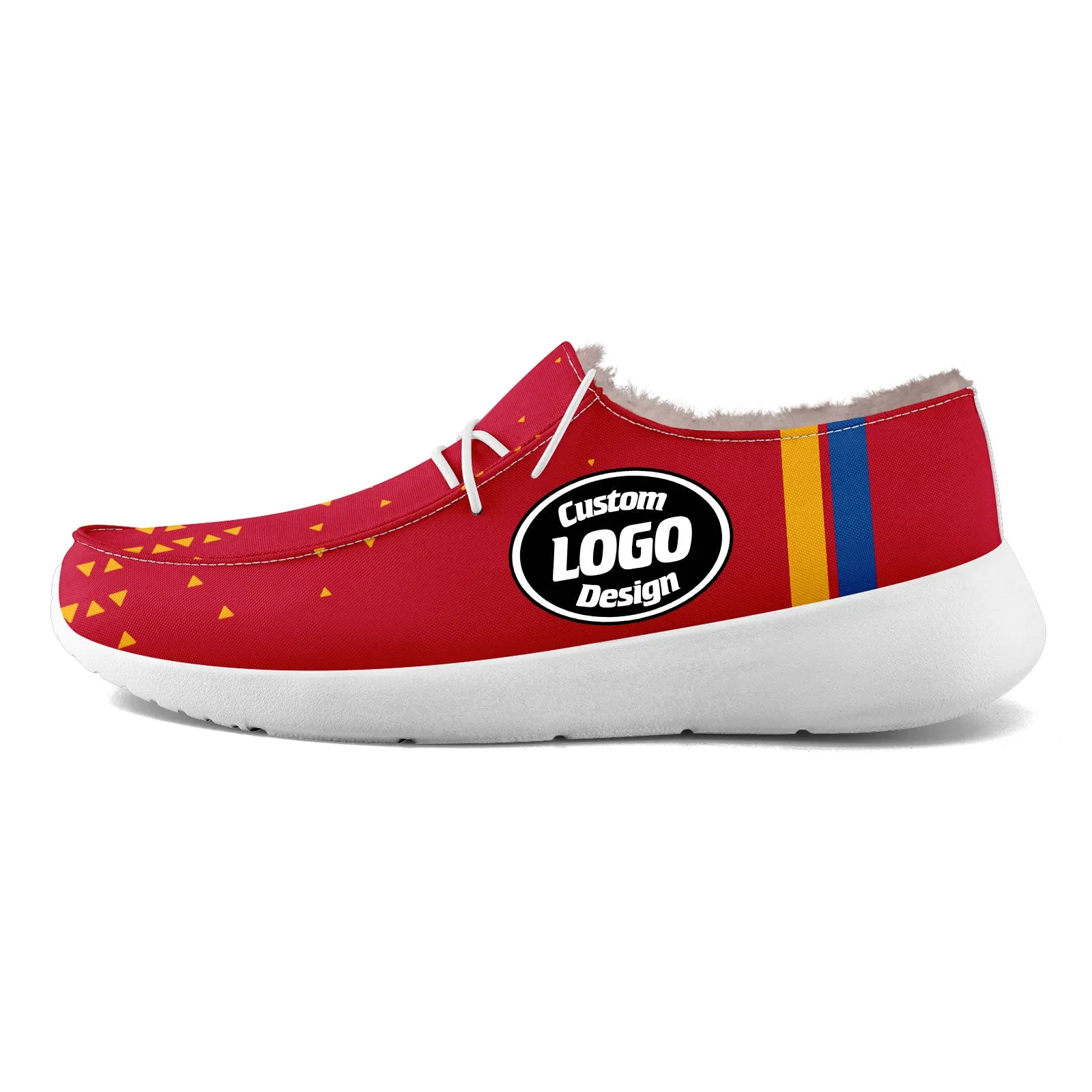 Custom Red Yellow Pittsburgh Shoes Personalized Sneaker FN042-D020279-30