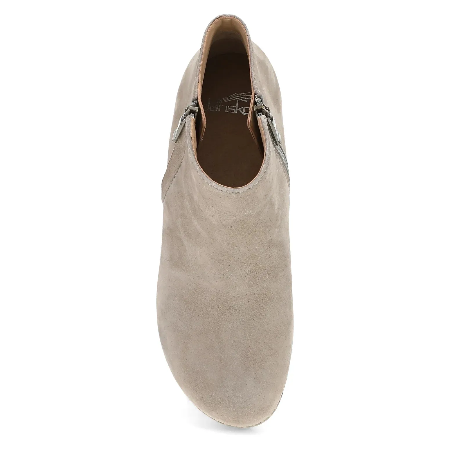 DANSKO WOMENS LIZANNE - TAUPE MILLED NUBUCK