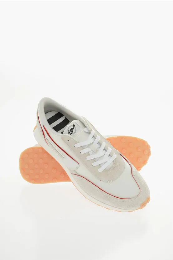 Diesel Fabric S-RACER LC Sneakers with Leather Trimmings