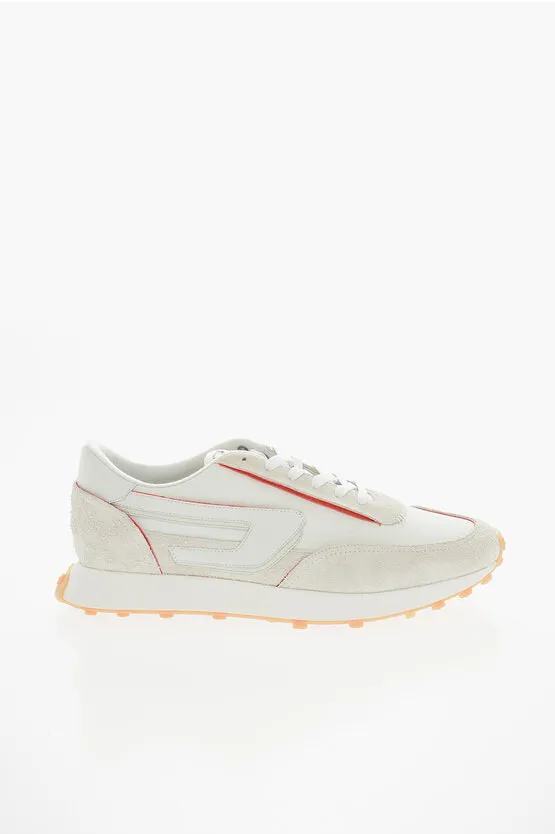 Diesel Fabric S-RACER LC Sneakers with Leather Trimmings