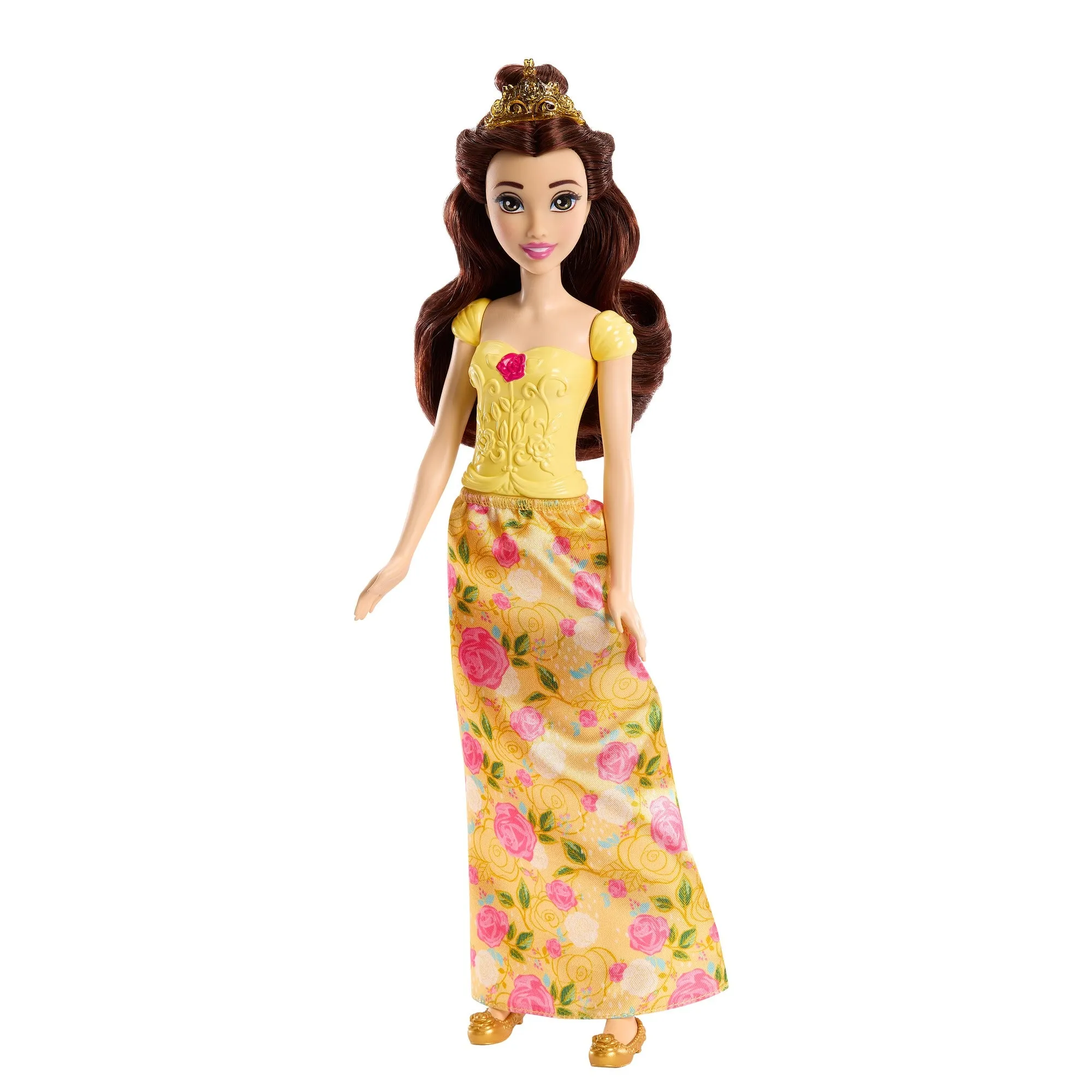 Disney Princess Posable Belle Fashion Doll with Clothing and Accessories Inspired by the Disney Movie for Kids Ages 3 