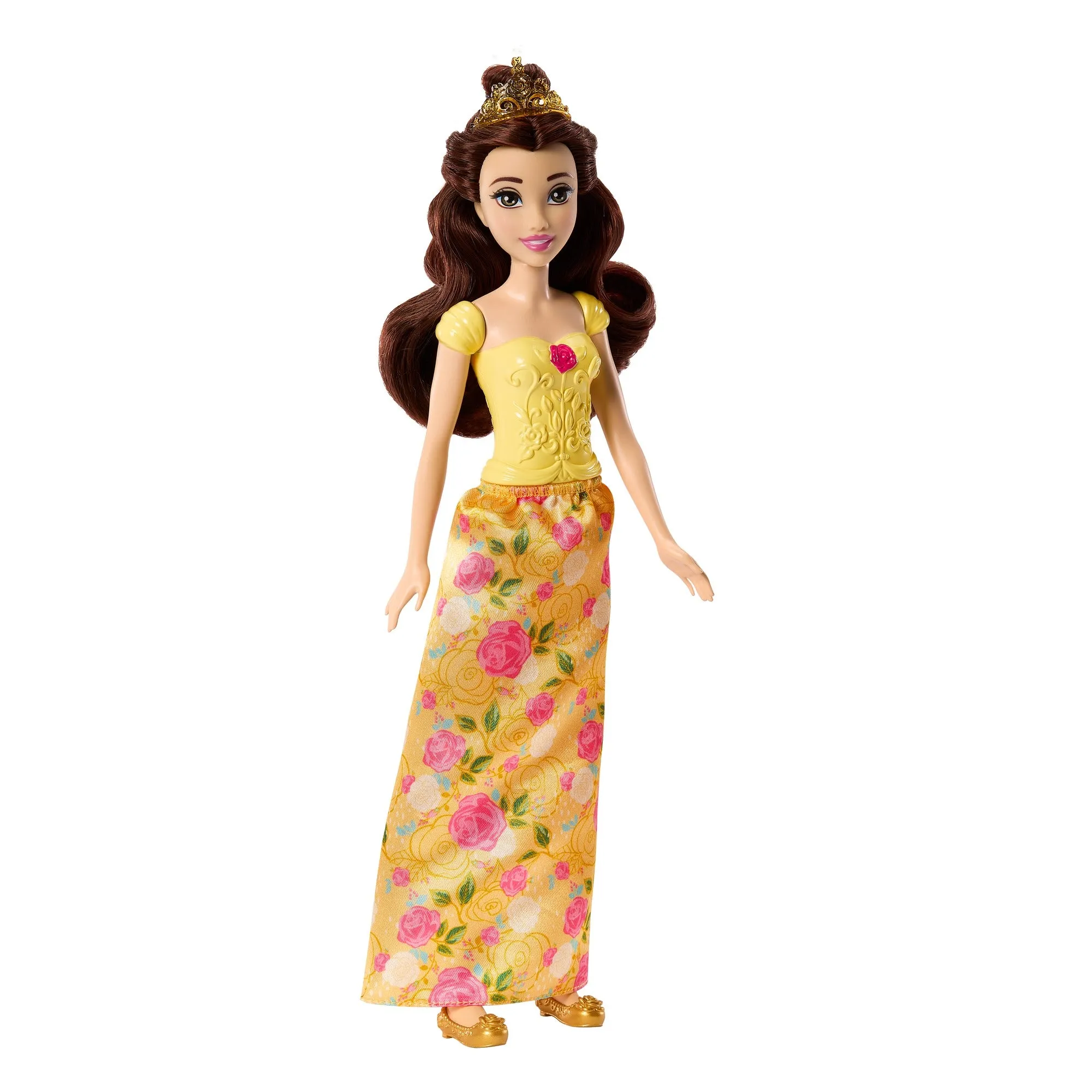 Disney Princess Posable Belle Fashion Doll with Clothing and Accessories Inspired by the Disney Movie for Kids Ages 3 