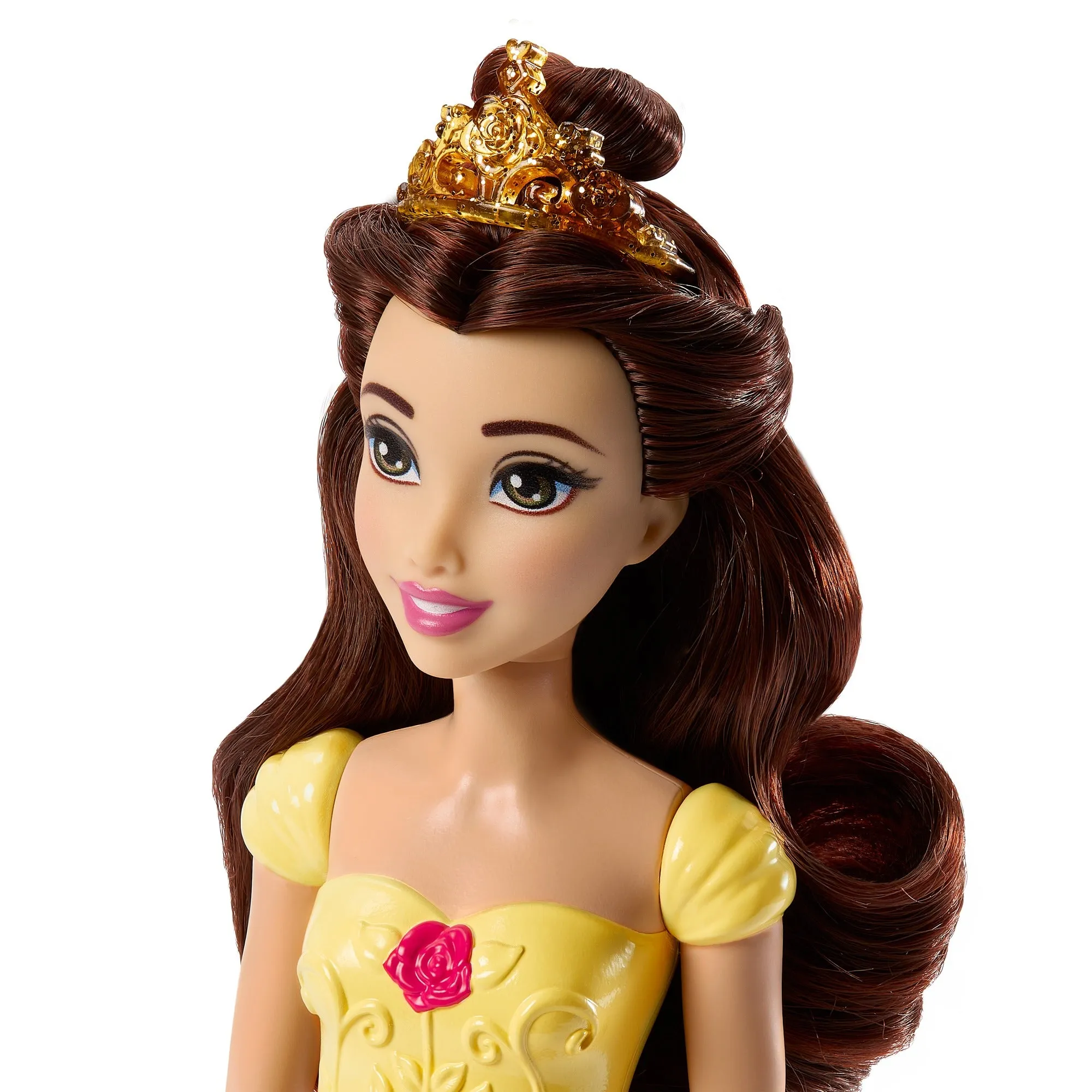 Disney Princess Posable Belle Fashion Doll with Clothing and Accessories Inspired by the Disney Movie for Kids Ages 3 