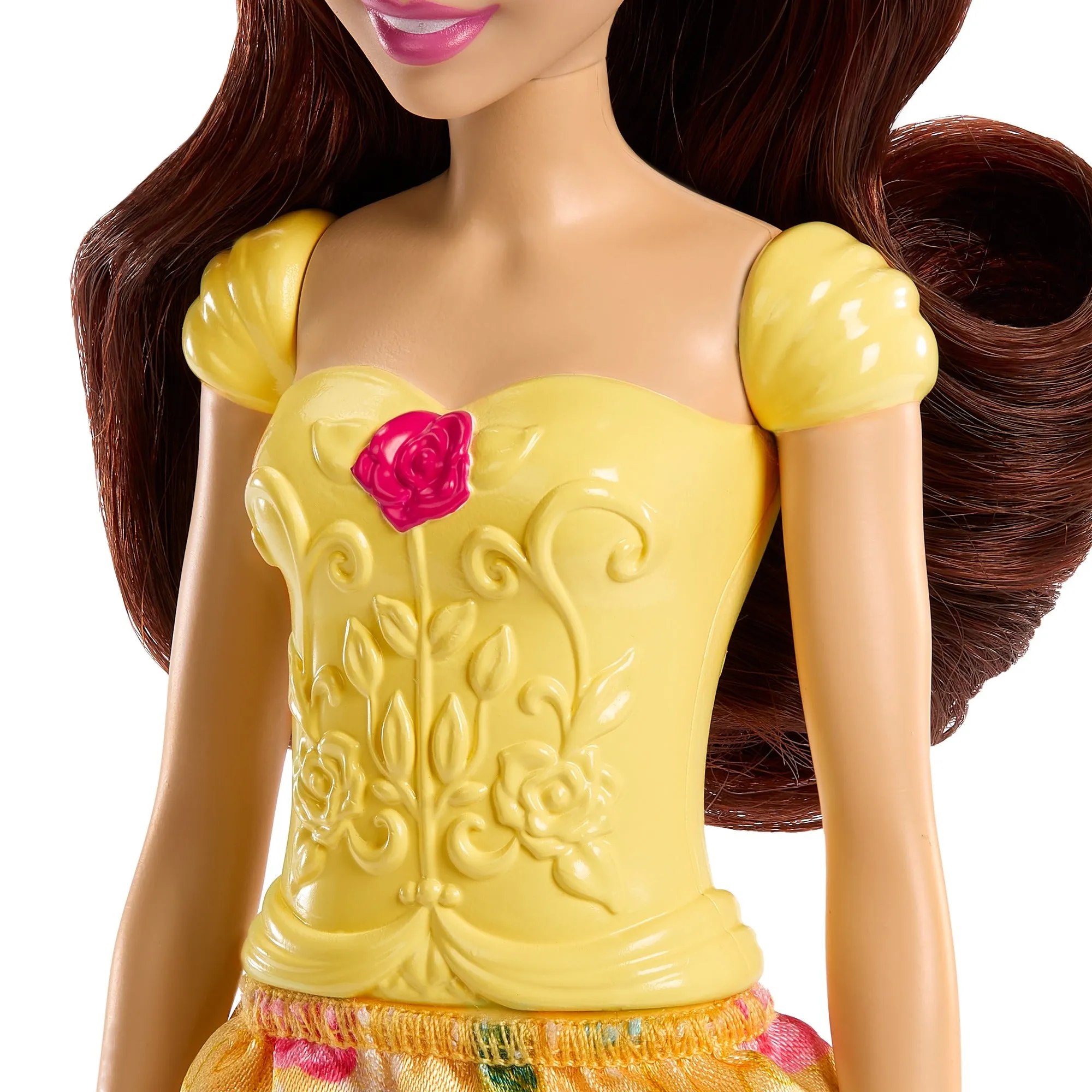 Disney Princess Posable Belle Fashion Doll with Clothing and Accessories Inspired by the Disney Movie for Kids Ages 3 