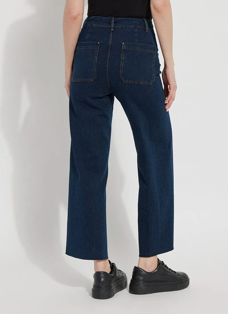 Erin Wide Leg Denim Pant- Two Colors