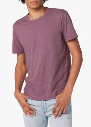 ESSENTIAL CURVED HEM SLUB TEE