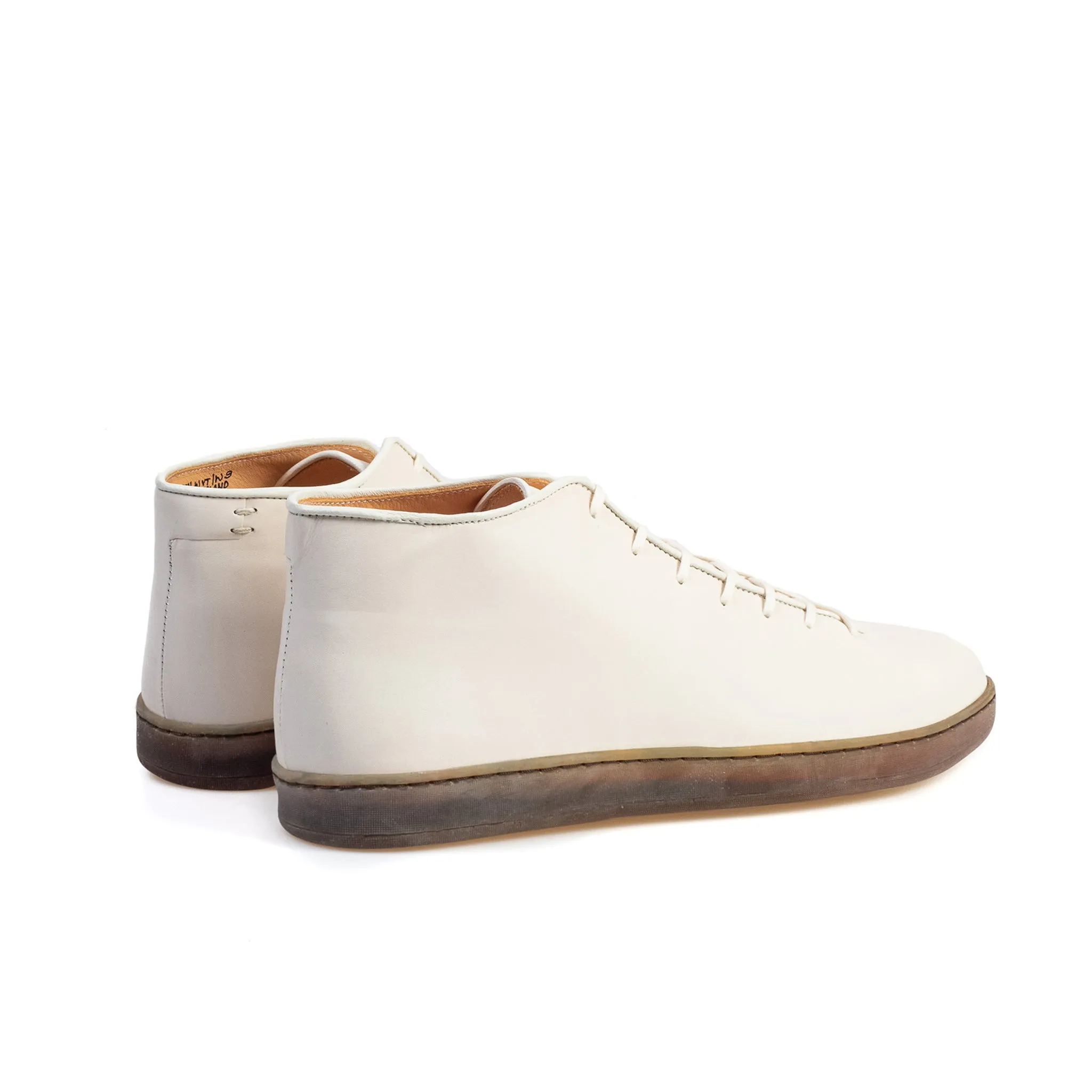 Everdon Wholecut Mid - Off-White Veg Tan Calf