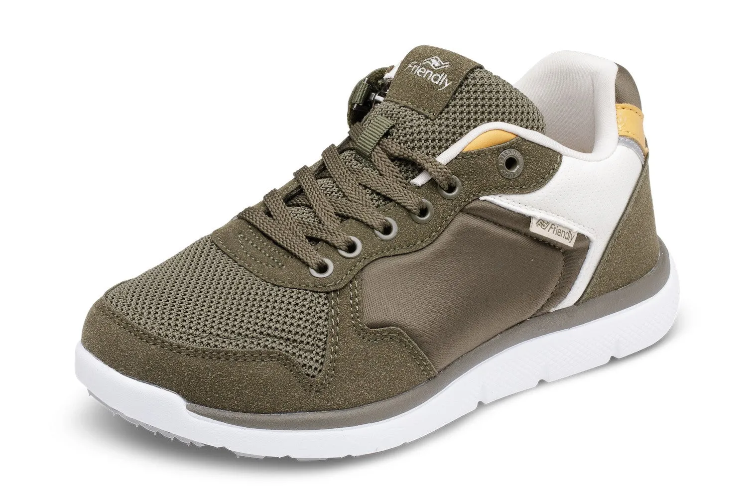 Excursion mid-top khaki shoe - women