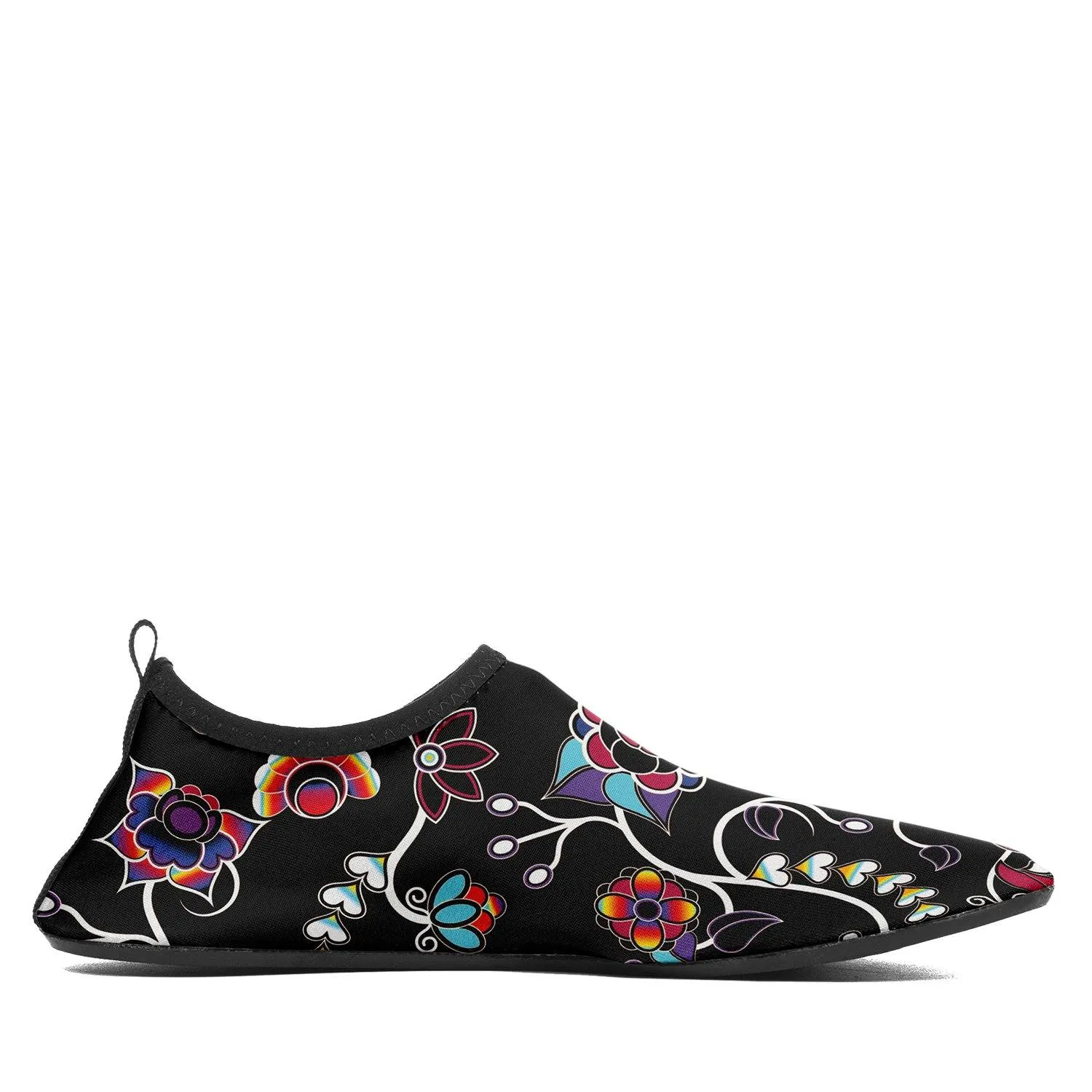 Floral Danseur Sockamoccs Kid's Sockamoccs Slip On Shoes