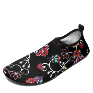 Floral Danseur Sockamoccs Kid's Sockamoccs Slip On Shoes