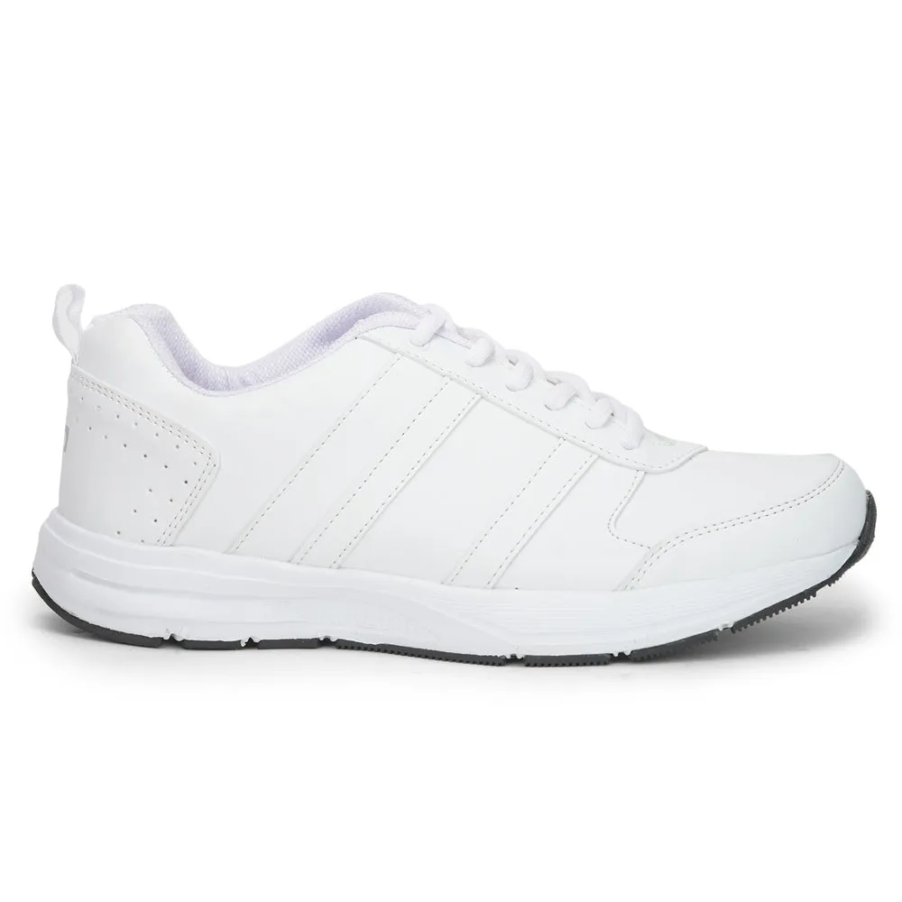 Force 10 By Liberty FORCE-8 Sports Lace Up Running Shoes Men - WHITE