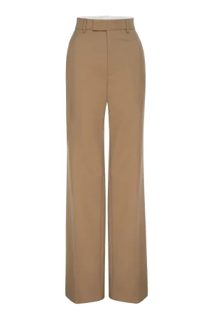 Frame Denim Easy Slim Crop Pant in Light Camel