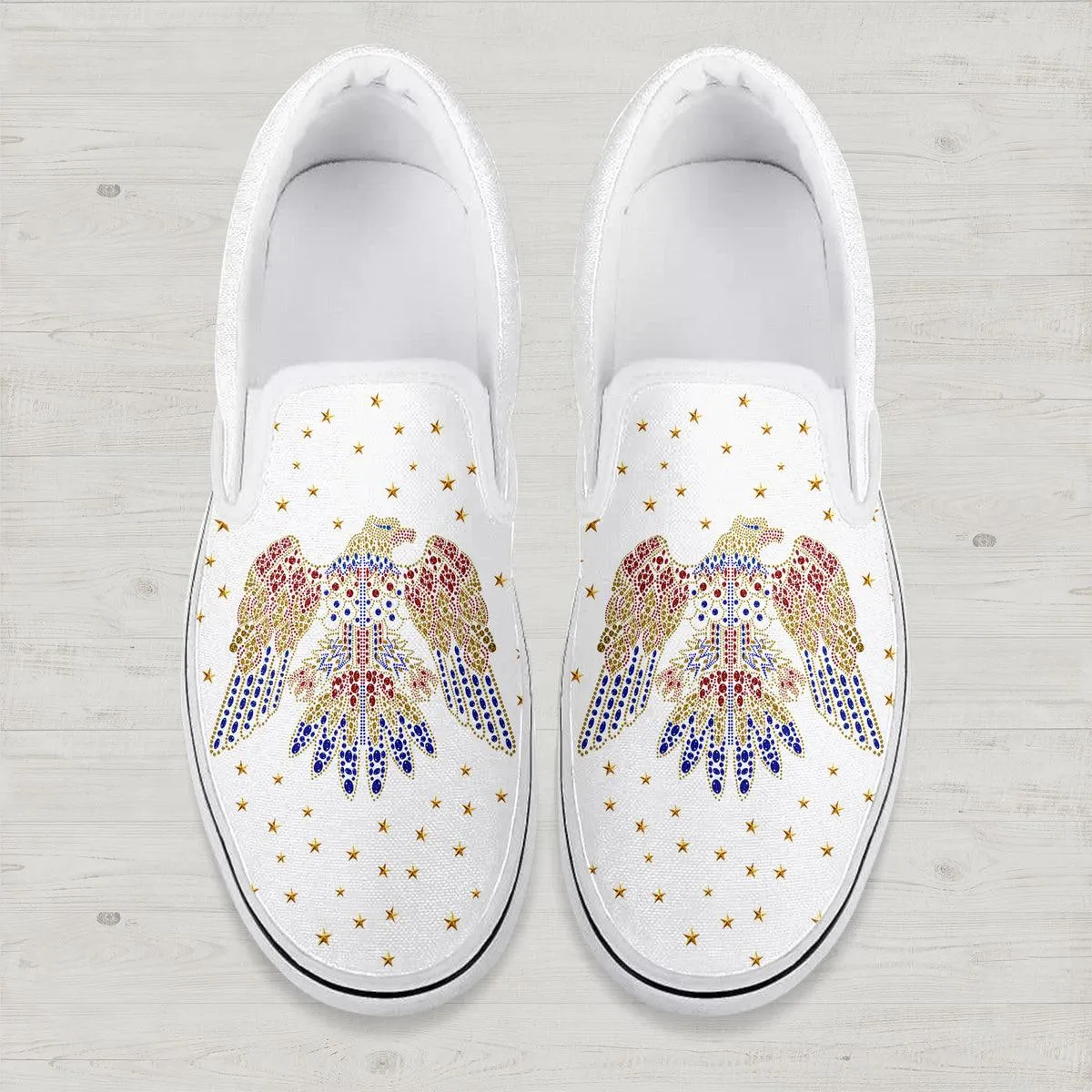 Gearhomie Elvis Aloha Slip On Shoes