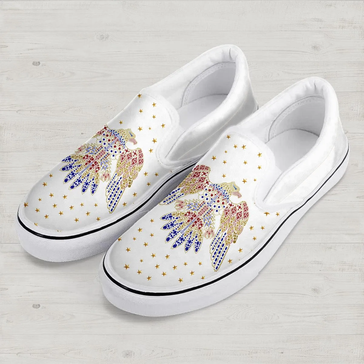 Gearhomie Elvis Aloha Slip On Shoes