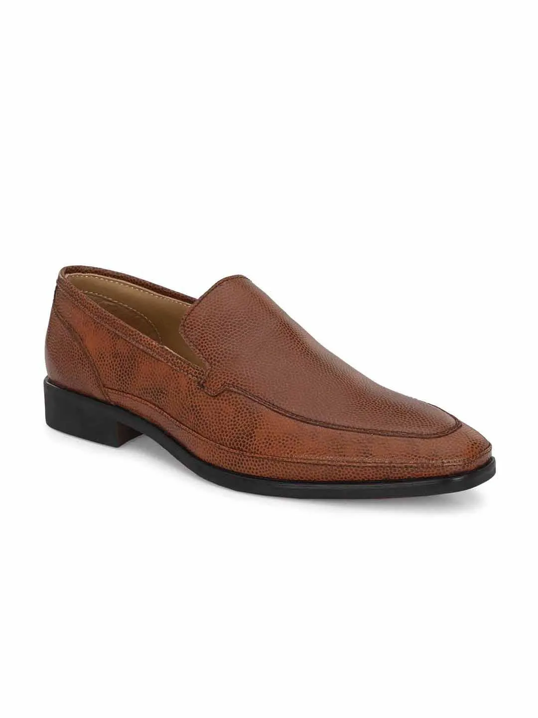 Genuine Laether Tan Slipon Formal Shoes