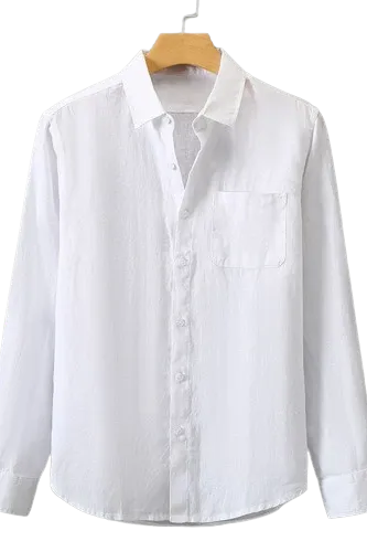 GEOJE Old Money Linen Shirt