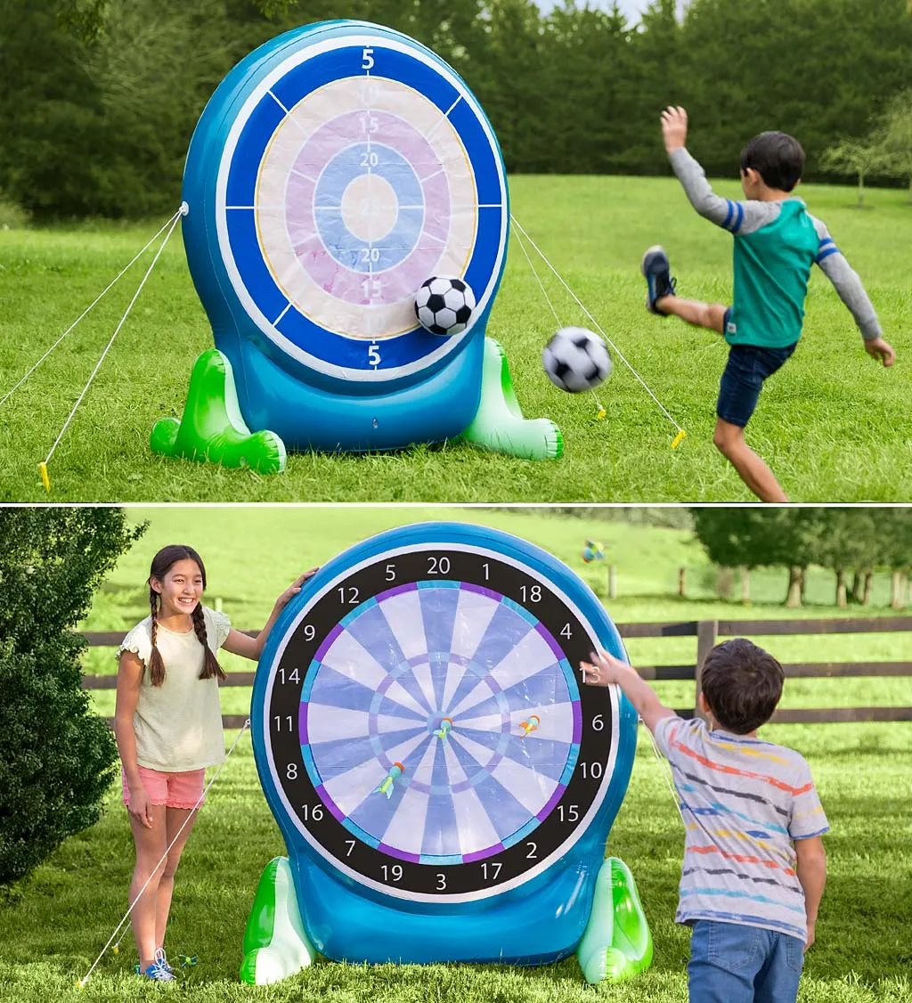 Giant Inflatable 2-in-1 Darts & Soccer Set