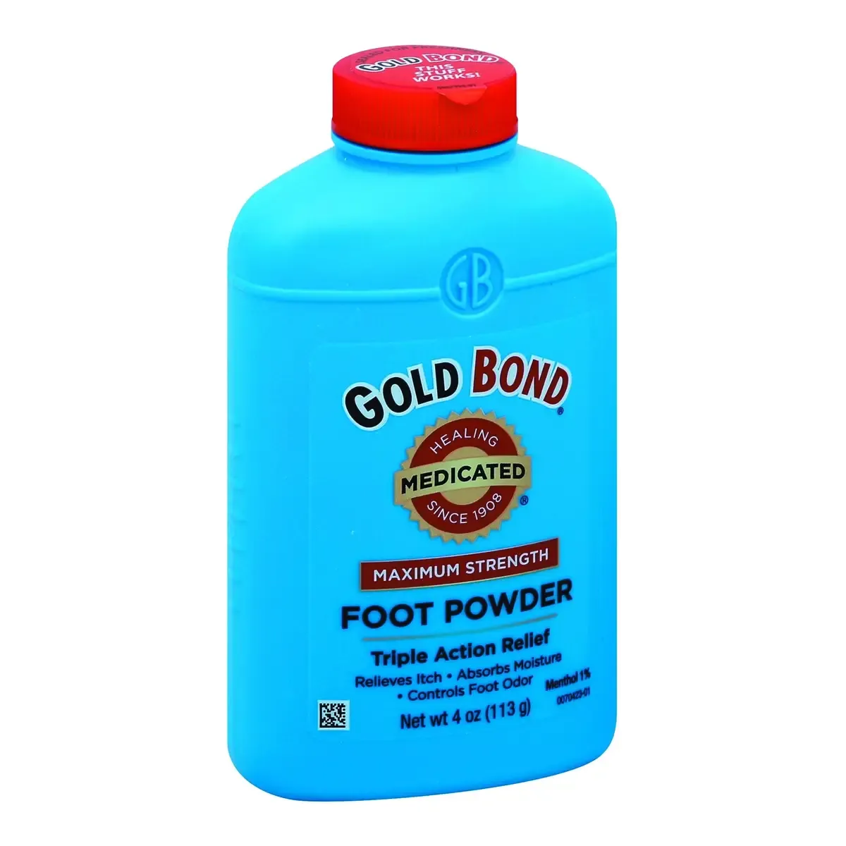 Gold Bond Max Strength Medicated Foot Powder 4 oz.