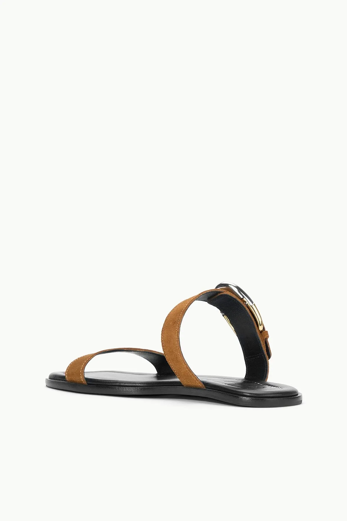 HARLOW FLAT SANDAL | TAN