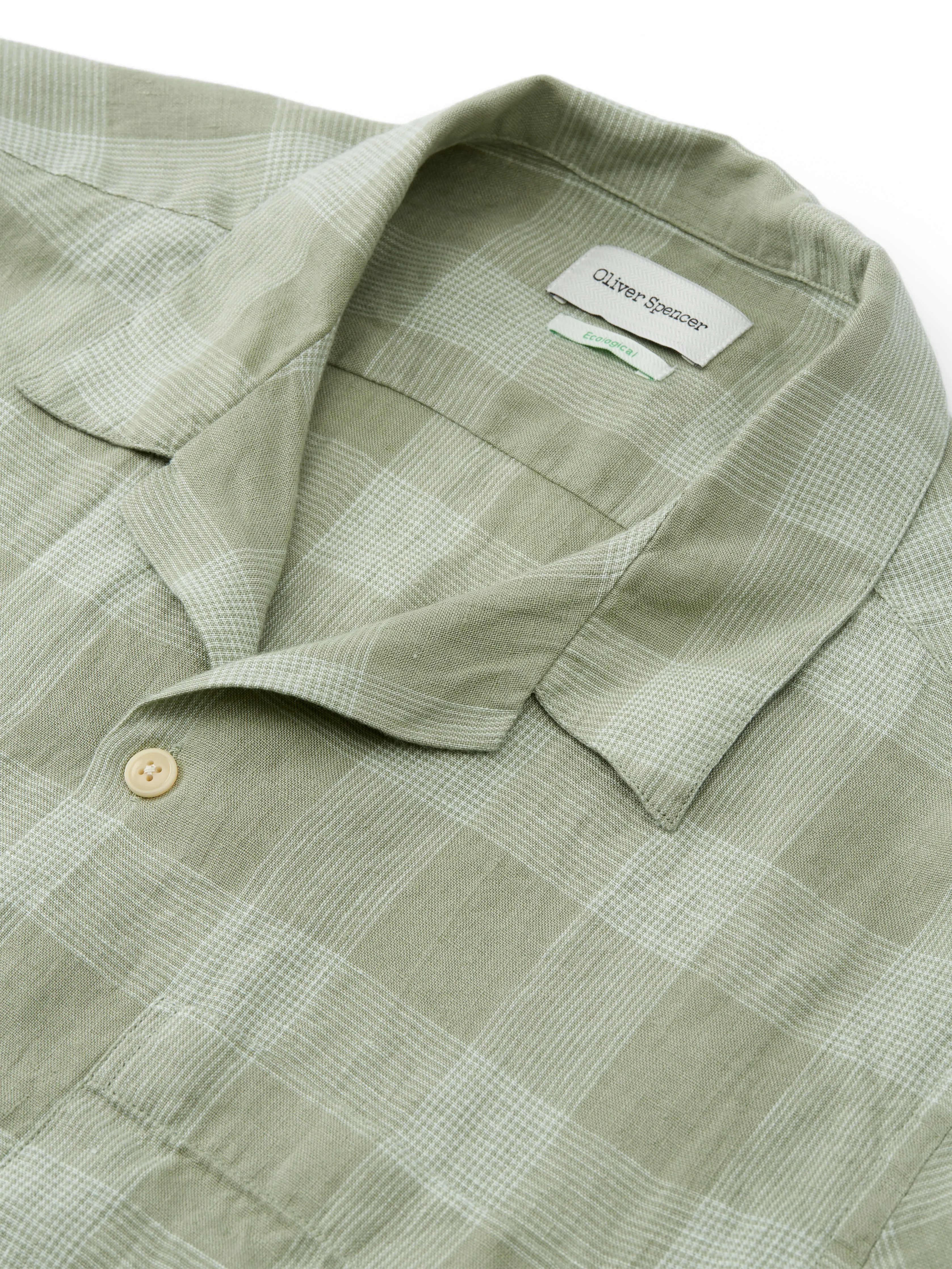 Havana Short Sleeve Shirt Kemsley Green