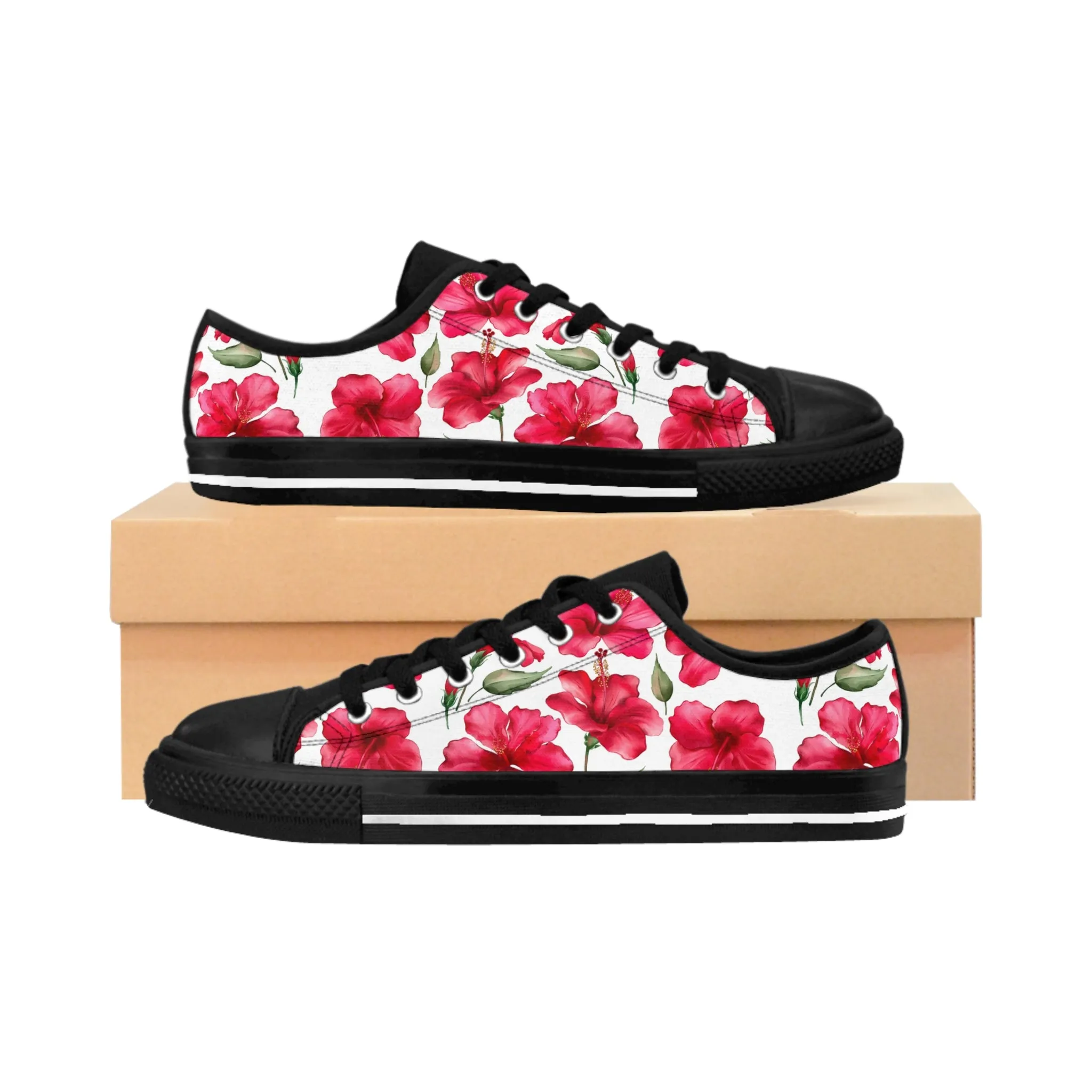 Hibiscus Flowers Women's Sneakers