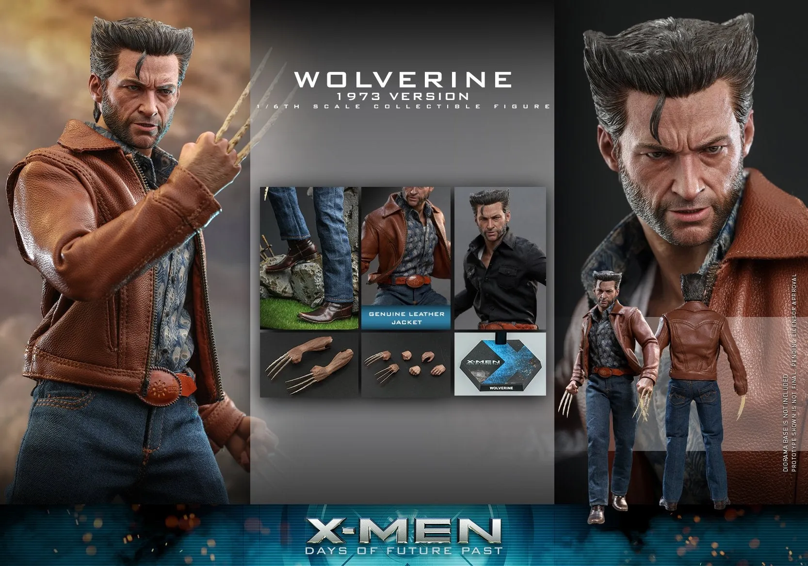 Hot Toys - MMS659 - X-Men: Days of Future Past - 1/6th scale Wolverine (1973 Version) Collectible Figure