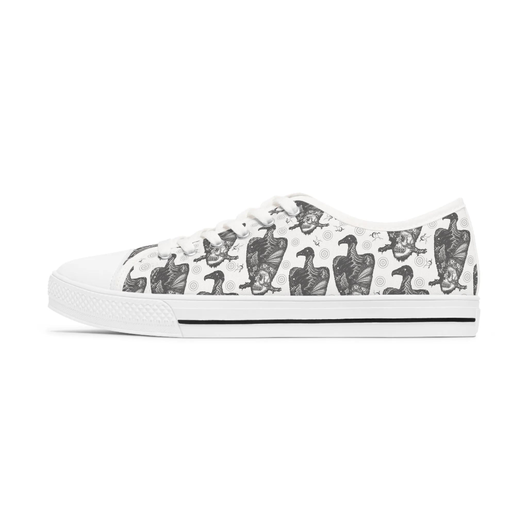 Indian Vulture Women's Low Top Sneakers