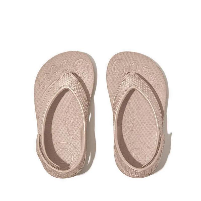 iQUSHION KIDS TODDLER SHIMMER ERGONOMIC FLIP-FLOPS