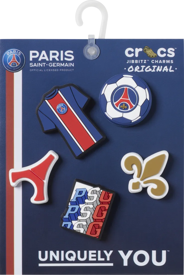 Jibbitz™ Paris St Germain 5-Pack