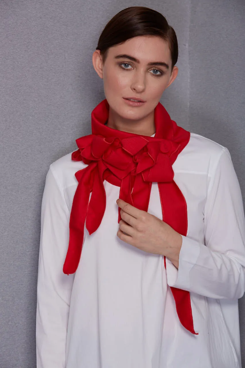 Joop - Lightweight Jersey Scarf Red