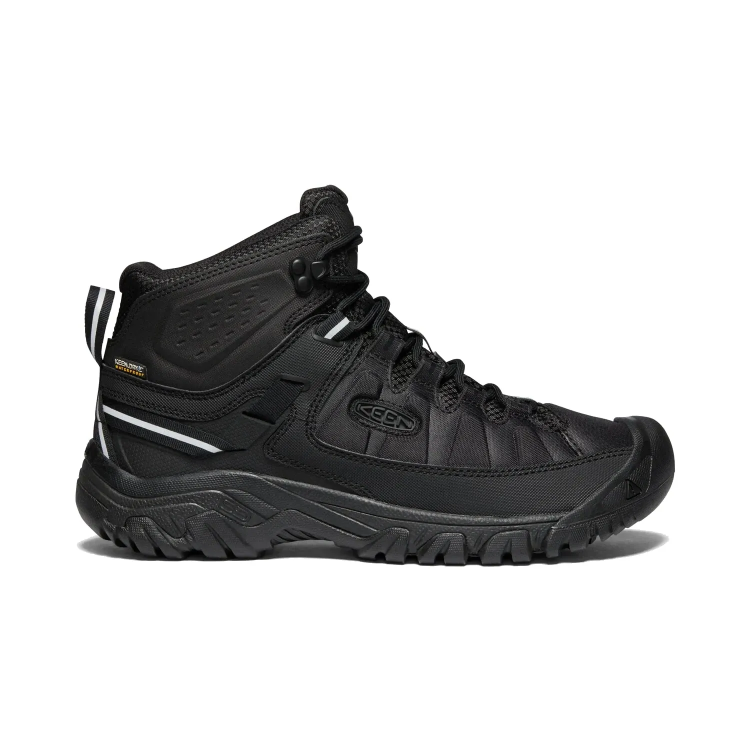 Keen Men's Targhee EXP Waterproof Mid - Black/Black