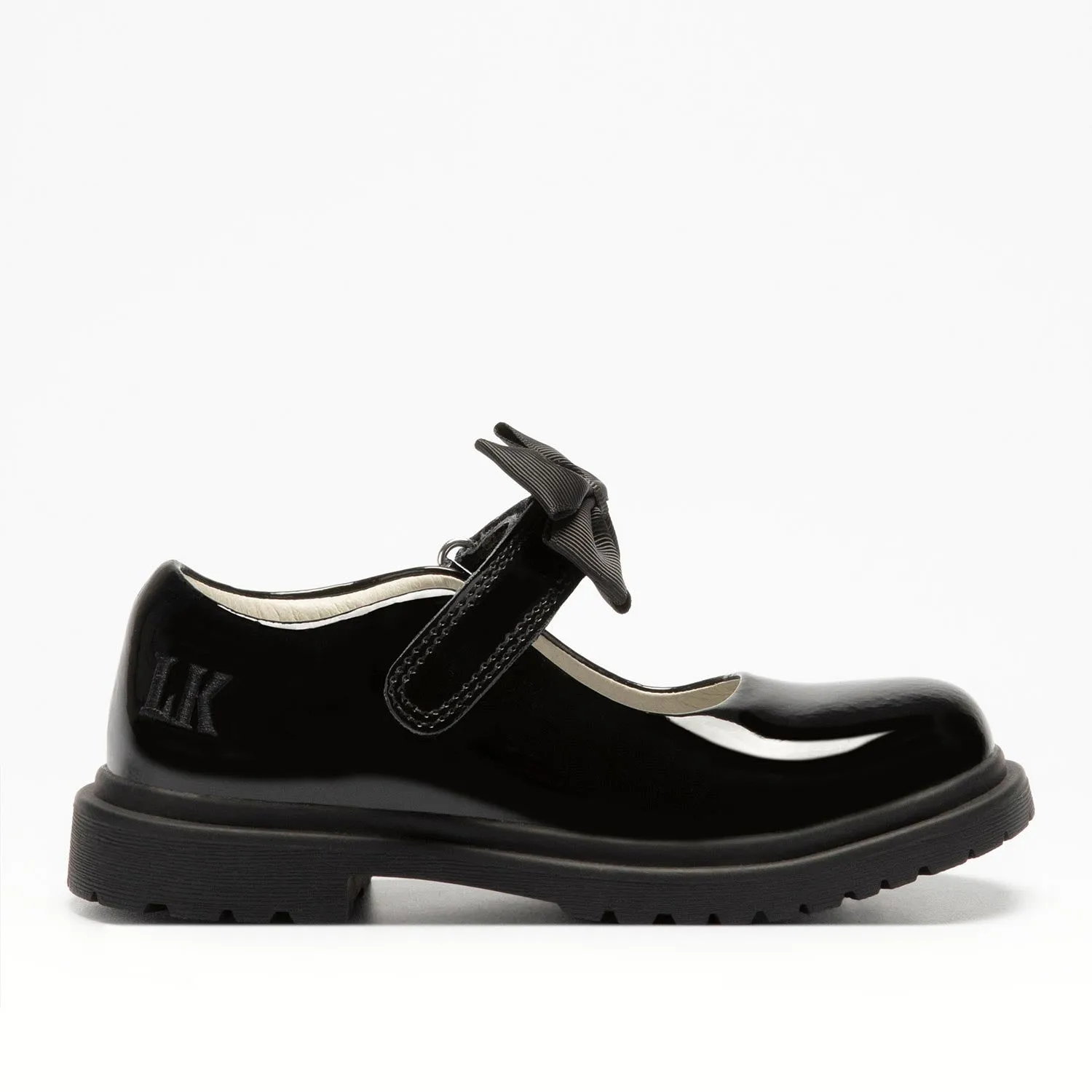 Lelli Kelly Masie Girls Black Patent School Shoe