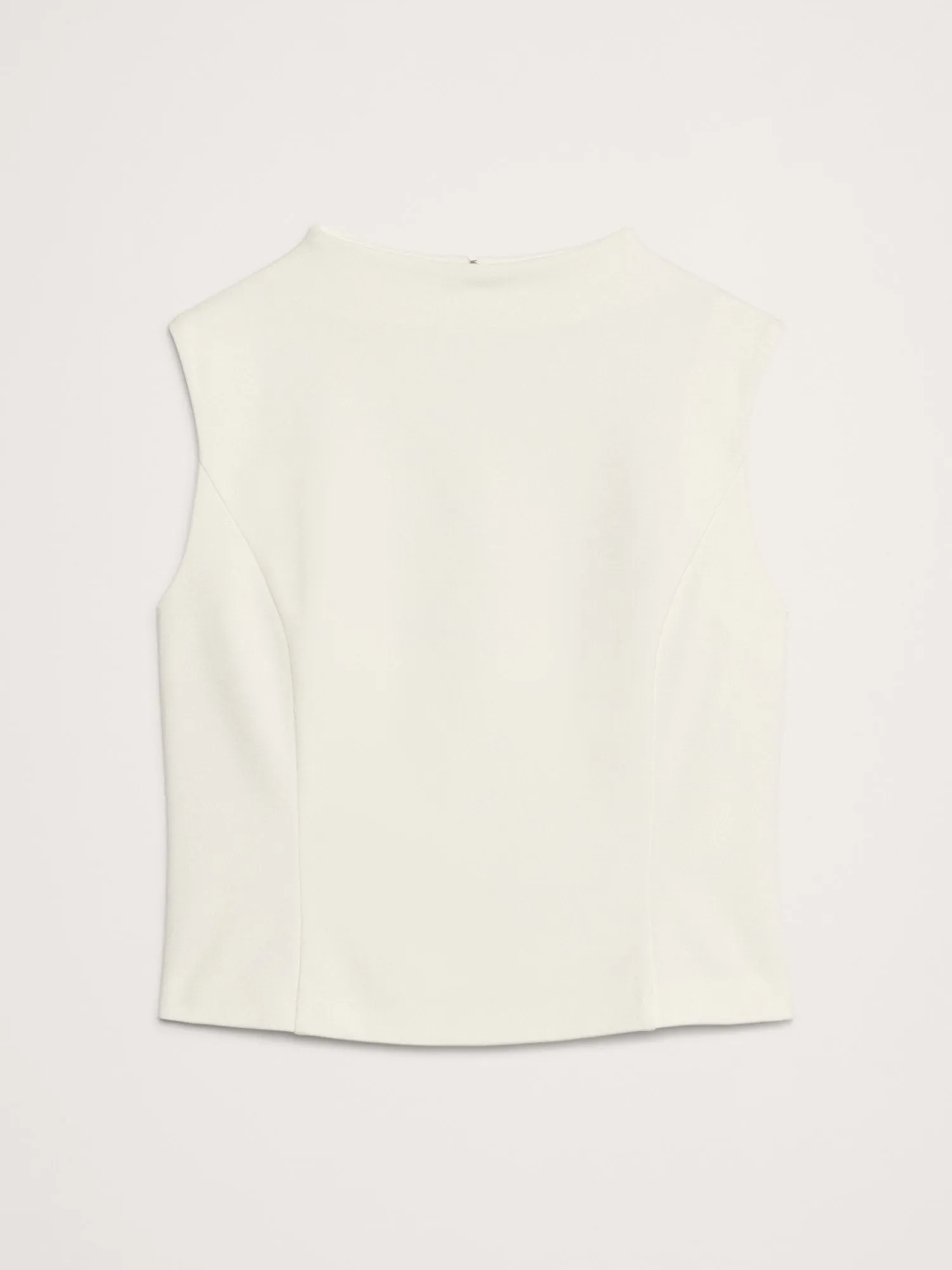 Lightweight Ponte Boat-Neck Top