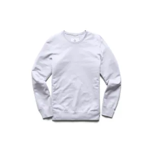 Lightweight Terry Slim Crewneck