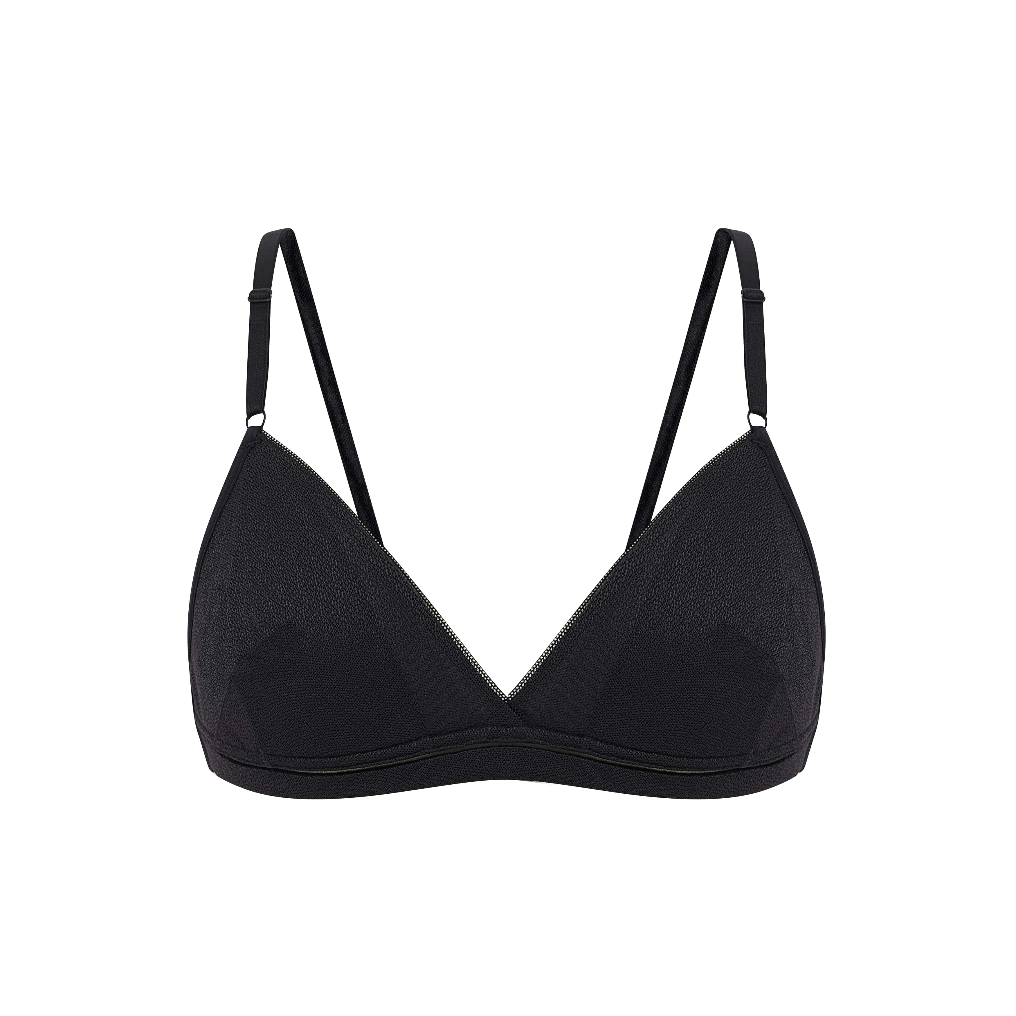 Lightweight Unpadded Triangle Bra