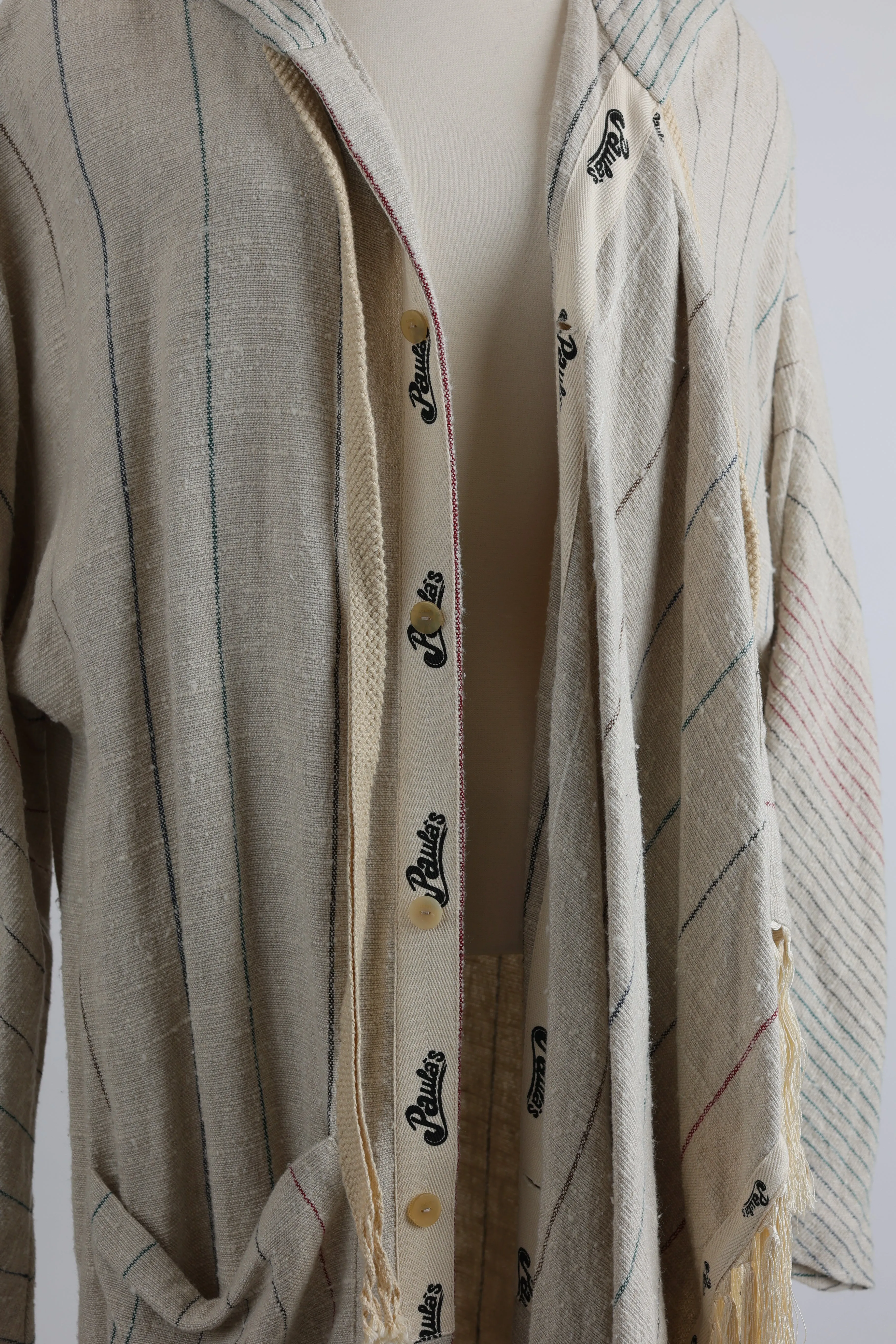 Linen Wrap Robe