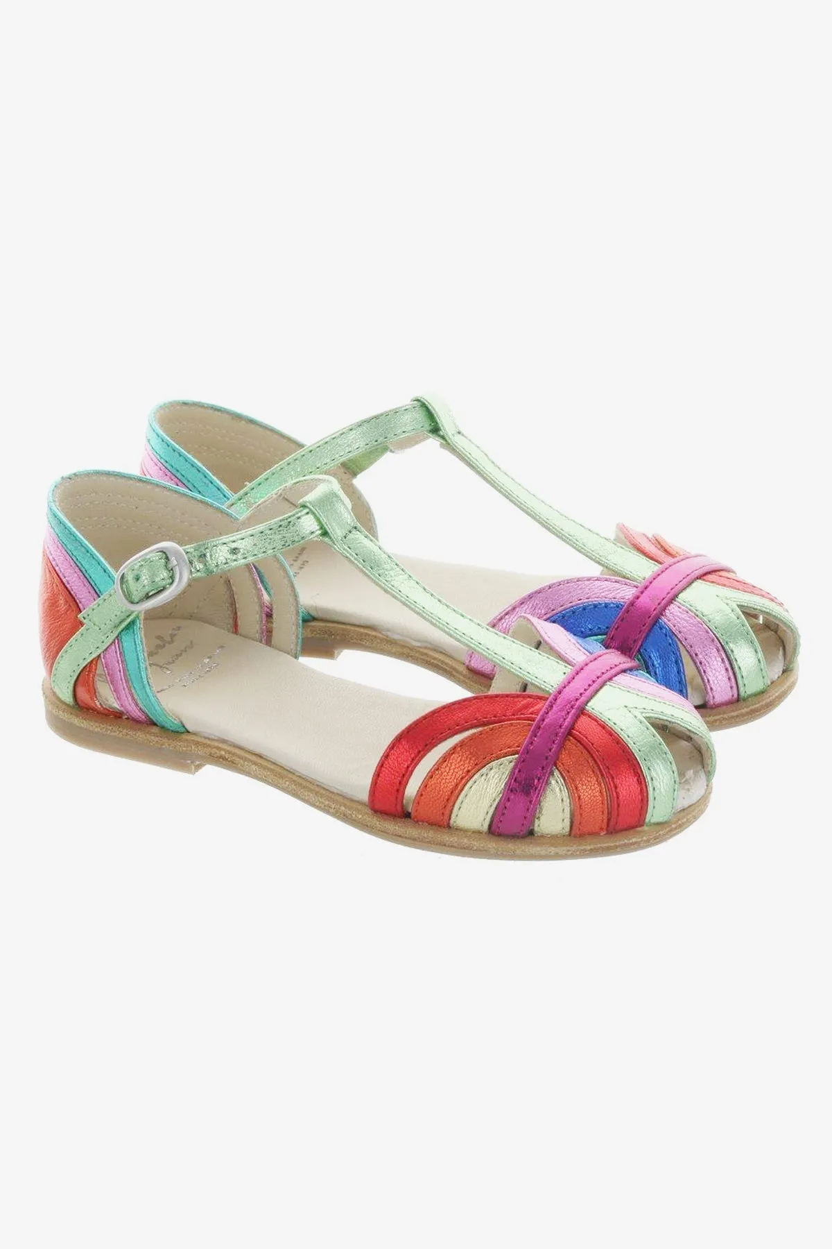 Manuela de Juan Nila Jade Girls Sandals