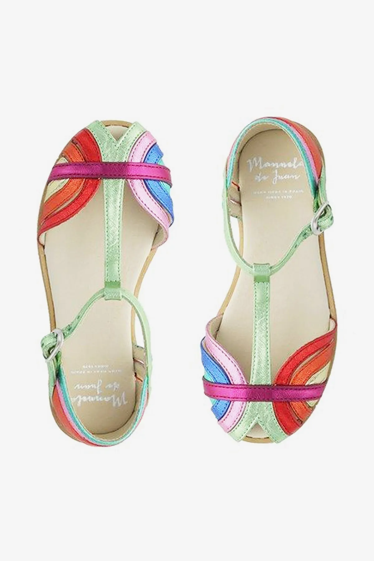 Manuela de Juan Nila Jade Girls Sandals