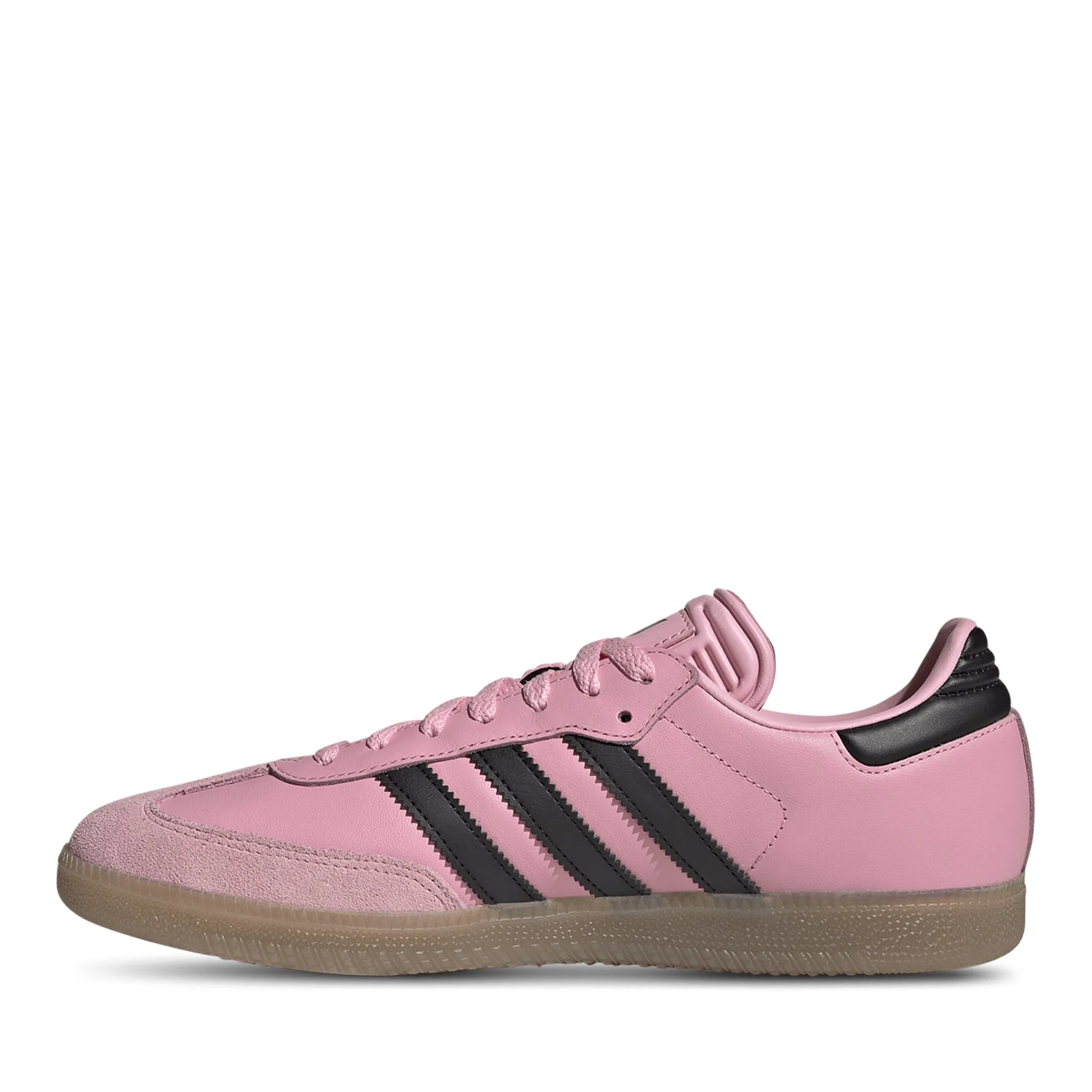 Men's Adidas Samba Messi - Light Pink/Black/Gum