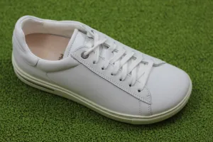 Men's Bend Sneaker - White Leather