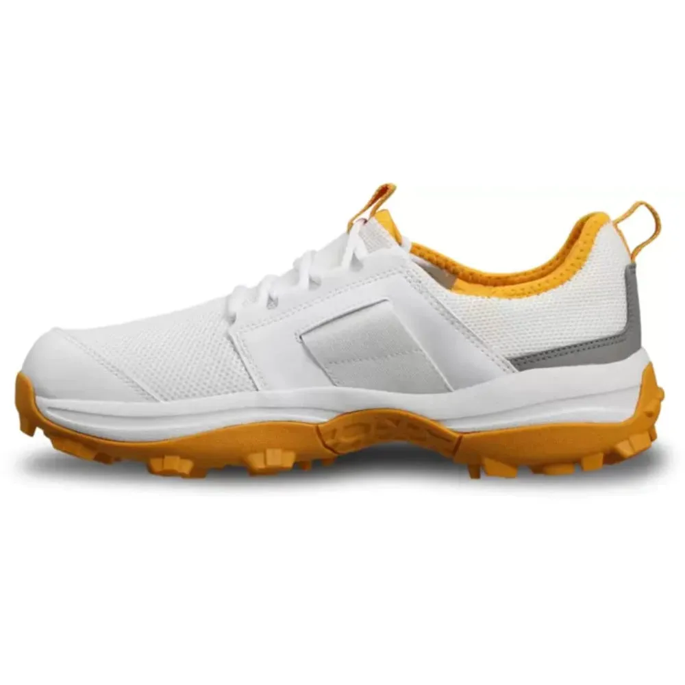 Men's Cricup 23 Cricket Shoe (Cloud White/Dove Grey/Active Gold)