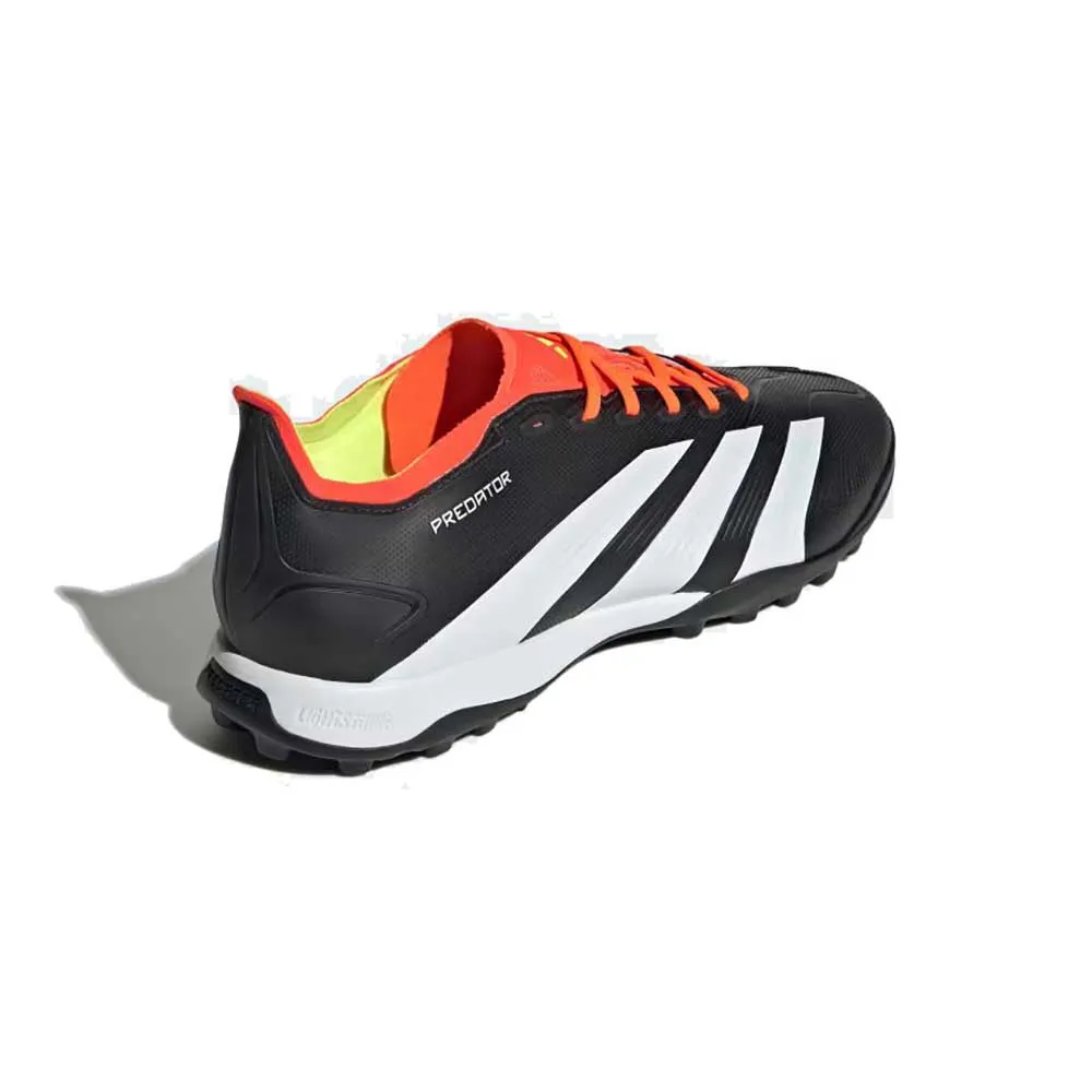 Men's Predator League L TF Soccer Shoes - Core black/Footwear White/Solar red