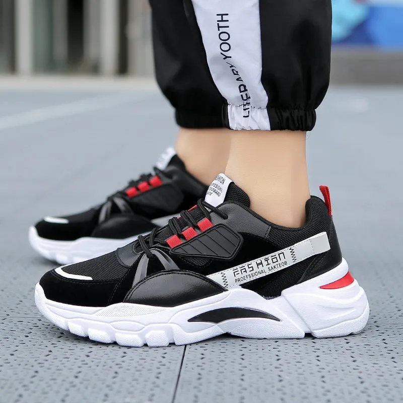 Men's Vulcanize Shoes Mesh Breathable Sports Sneakers B608