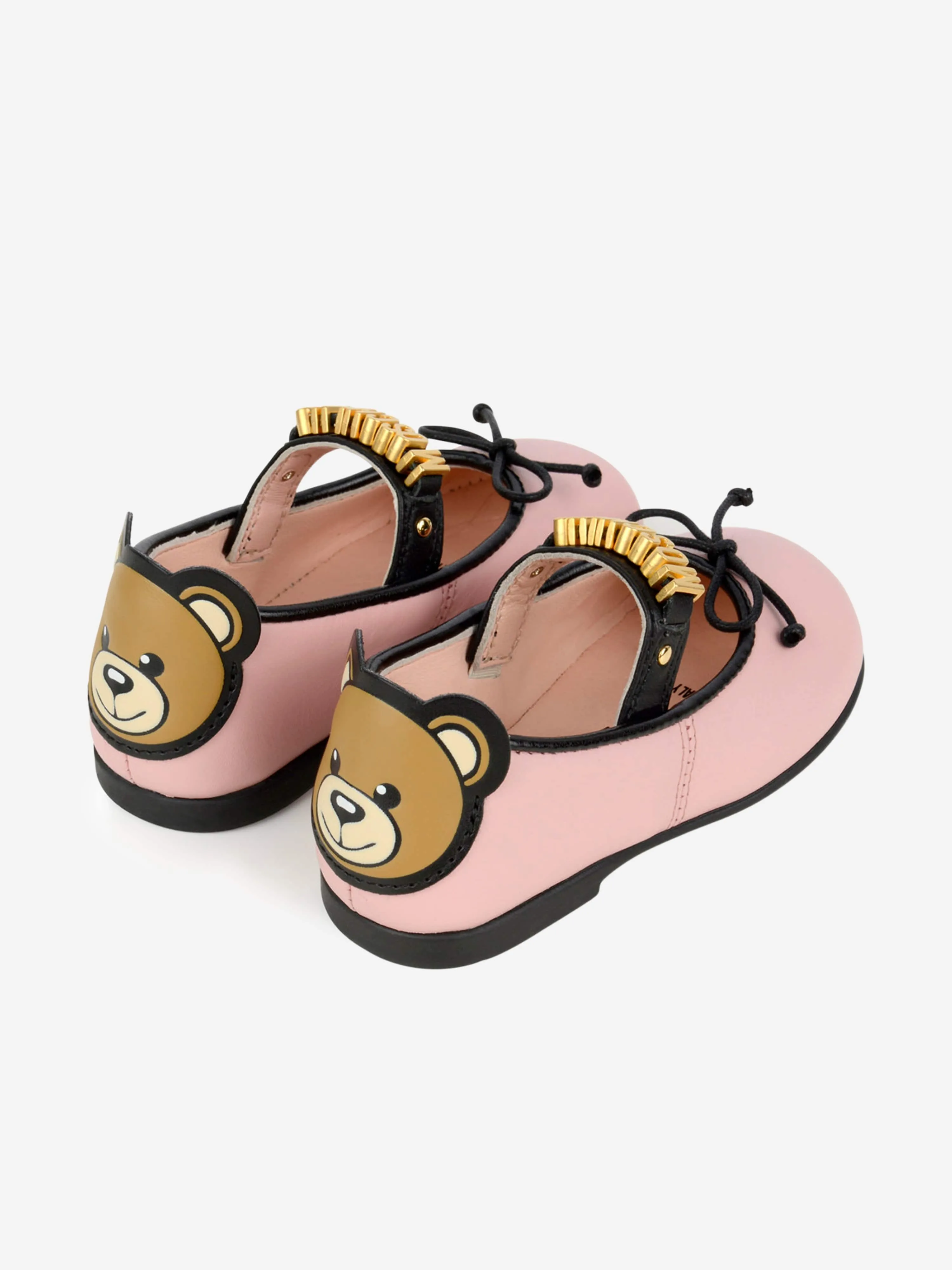 Moschino Girls Shoes - Leather Teddy Shoes