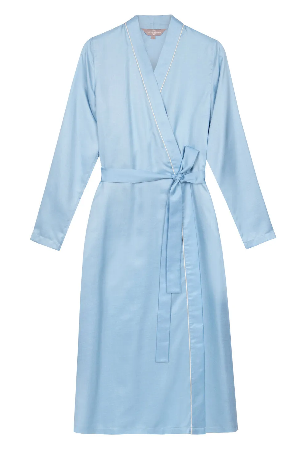 Mulberry Silk Ladies Robe - Andaman Blue