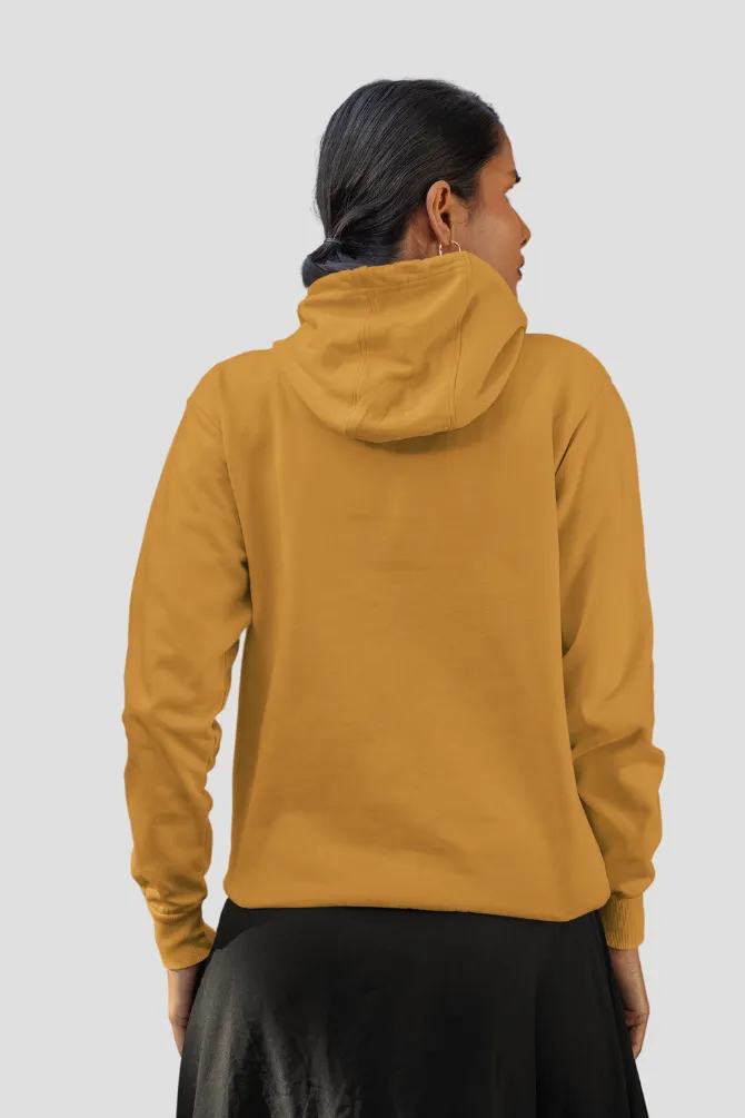 Mustard Yellow Hoodie for women