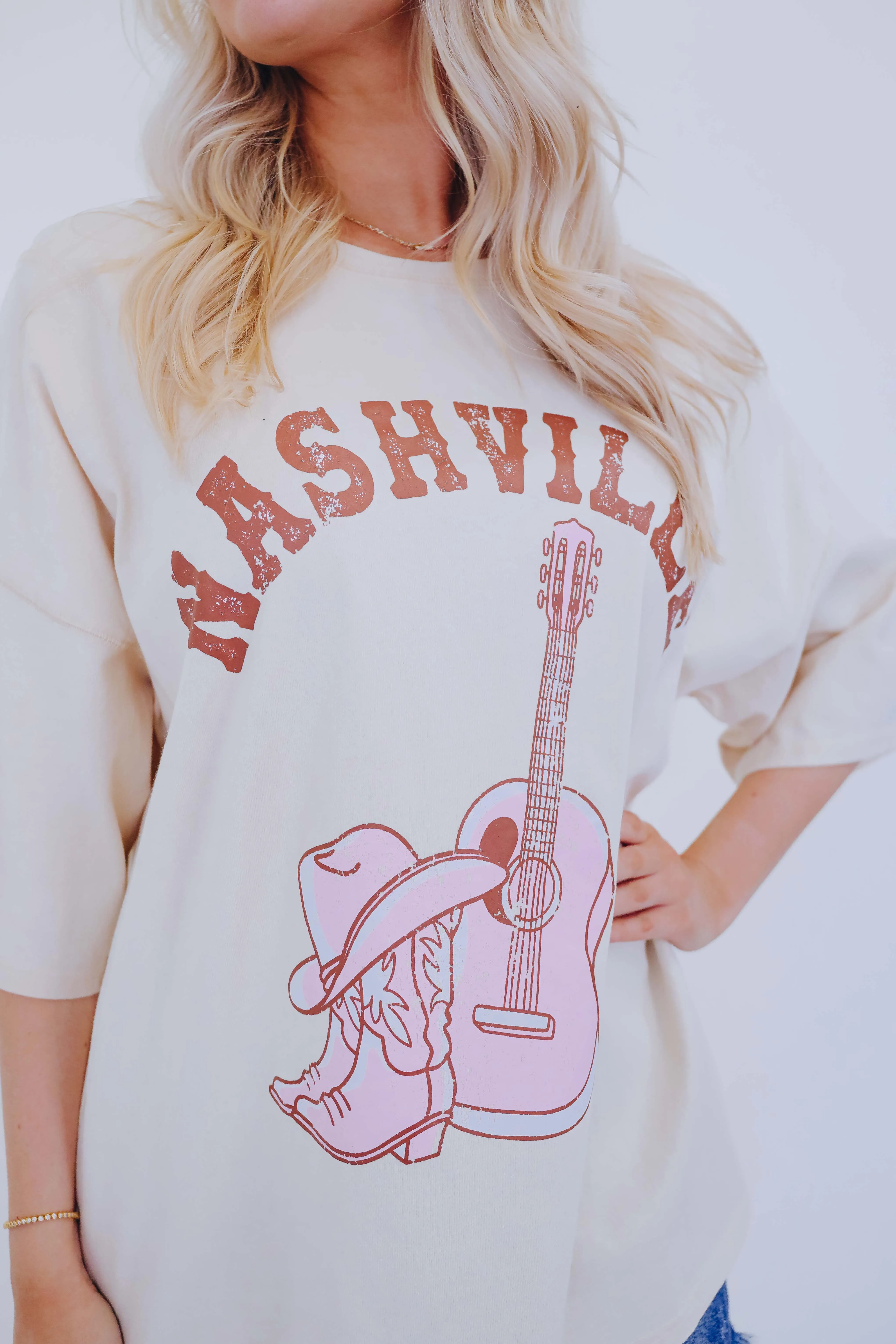 Nashville Western Music Graphic Tee