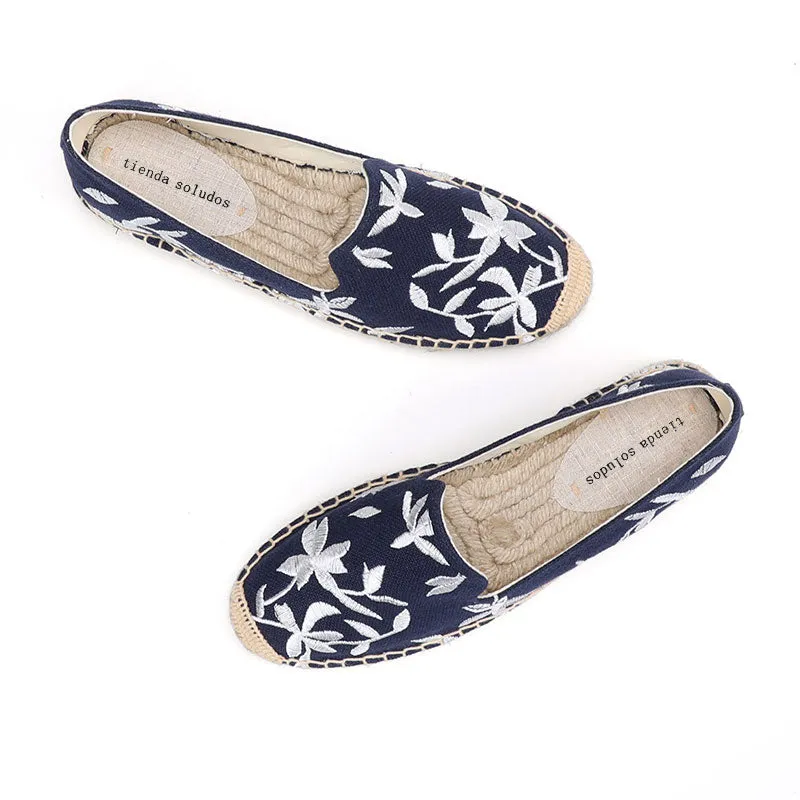 Native Lightweight and Comfortable Floral Espadrilles